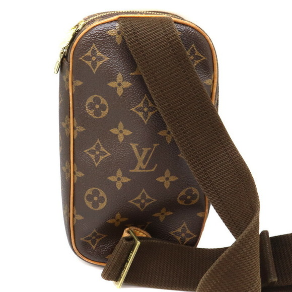 Louis Vuitton Pochette Ganjou Body Bag Monogram Brown - Picture 2 of 9